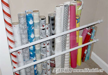 伸缩杆的20个居家小妙用!(图3) 伸缩杆的20个居家小妙用!