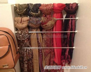 伸缩杆的20个居家小妙用!(图17) 伸缩杆的20个居家小妙用!