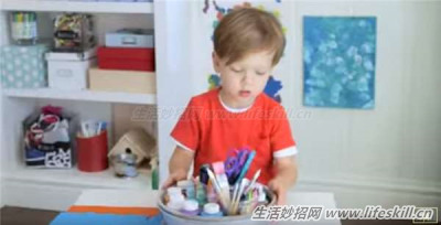 孩子手工后的场所卫生巧打理(图2) 孩子手工后的场所卫生巧打理