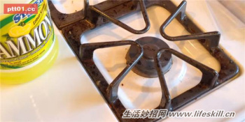 油腻的火炉架，轻松巧变新！