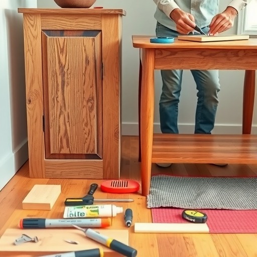 文章家具维修师傅，一单在手，流程揭秘！(图1)