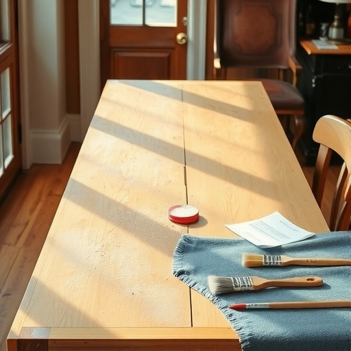 文章家具翻新秘籍：补漆师傅教你轻松焕新家居(图1)