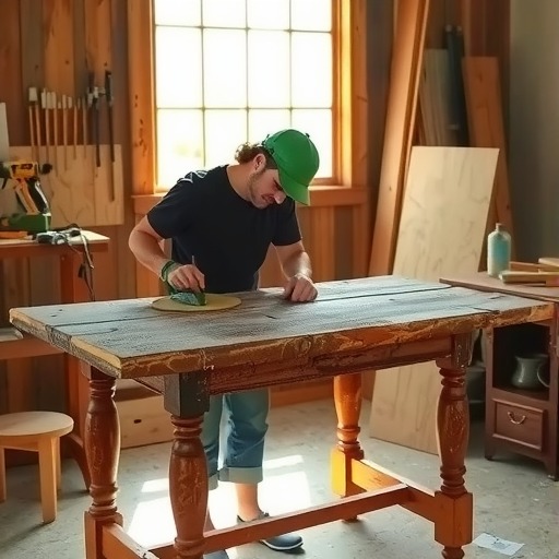 文章家具翻新新技能，红工巧手焕新颜(图1)