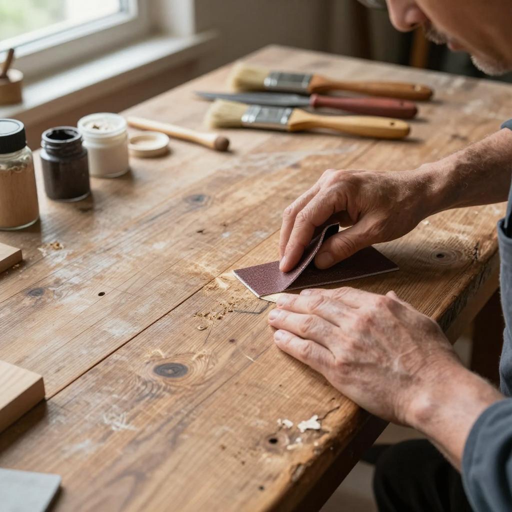 文章家具翻新不求人，一招视频教你轻松维修！(图1)