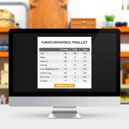 文章家具维修，价格透明，一键下载报价单(图1)