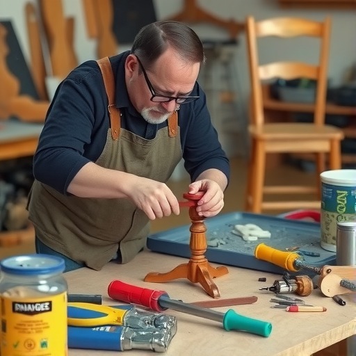 文章家具顽疾不再，维修师傅巧手回春(图1)