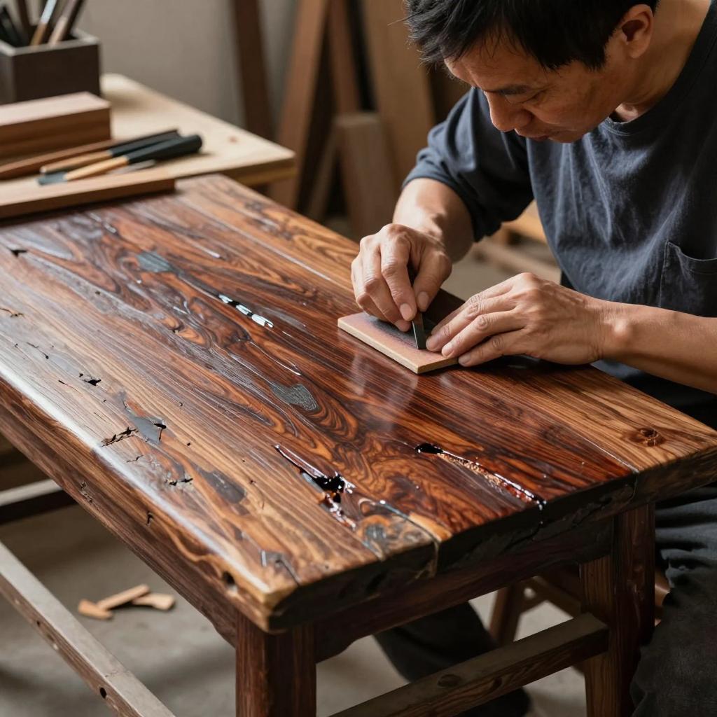 文章家具重生记:揭秘酸枝实木家具维修秘籍(图1) 文章家具重生记:揭秘酸枝实木家具维修秘籍(图1)