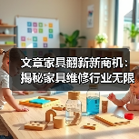文章家具翻新新商机：揭秘家具维修行业无限潜力（图1）