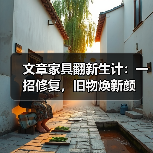 文章家具翻新生计：一招修复，旧物焕新颜（图3）