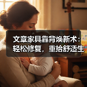 文章家具靠背焕新术：轻松修复，重拾舒适生活（图1）