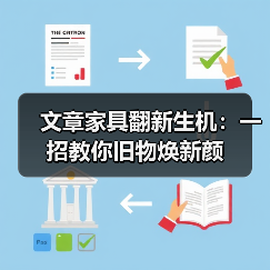 文章家具翻新生机:一招教你旧物焕新颜(图1) 文章家具翻新生机:一招教你旧物焕新颜(图1)