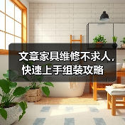 文章家具维修不求人，快速上手组装攻略（图3）