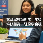 文章家具焕新术：木椅维修靠背，轻松学会视频教程（图2）