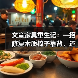 文章家具重生记：一招修复木质椅子靠背，还原家居之美（图3）