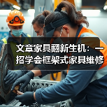 文章家具翻新生机：一招学会框架式家具维修秘诀（图2）