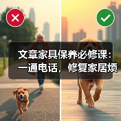文章家具保养必修课：一通电话，修复家居烦恼（图2）