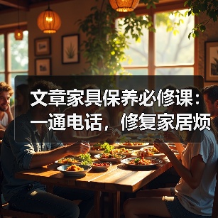 文章家具保养必修课：一通电话，修复家居烦恼（图1）