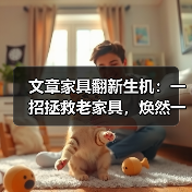 文章家具翻新生机：一招拯救老家具，焕然一新！（图2）