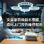 文章家具焕新不用搬，遵化上门改色维修服务来袭（图3）