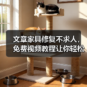 文章家具修复不求人，免费视频教程让你轻松上手！（图2）
