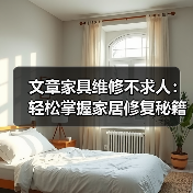文章家具维修不求人:轻松掌握家居修复秘籍,一招解决各种难题(图4) 文章家具维修不求人:轻松掌握家居修复秘籍,一招解决各种难题(图4)