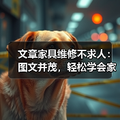 文章家具维修不求人：图文并茂，轻松学会家居保养与修复技巧（图1）