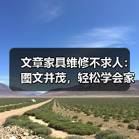 文章家具维修不求人：图文并茂，轻松学会家居保养与修复技巧（图2）