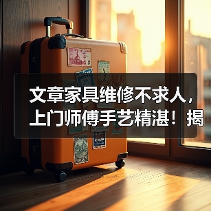 文章家具维修不求人,上门师傅手艺精湛!揭秘专业师傅的快速修复秘诀(图4) 文章家具维修不求人,上门师傅手艺精湛!揭秘专业师傅的快速修复秘诀(图4)