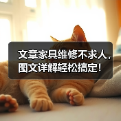 文章家具维修不求人，图文详解轻松搞定！（图1）