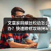 文章家具螺丝松动怎么办？快速维修攻略揭秘！（图4）