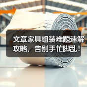 文章家具组装难题速解攻略，告别手忙脚乱！（图4）