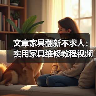 文章家具翻新不求人:实用家具维修教程视频大公开(图3) 文章家具翻新不求人:实用家具维修教程视频大公开(图3)