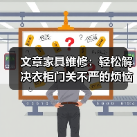 文章家具维修:轻松解决衣柜门关不严的烦恼(图3) 文章家具维修:轻松解决衣柜门关不严的烦恼(图3)