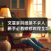 文章家具组装不求人：新手必看维修教程全攻略（图4）