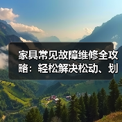 家具常见故障维修全攻略：轻松解决松动、划痕、变形等问题（图2）