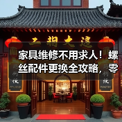 家具维修不用求人!螺丝配件更换全攻略,零成本解决小故障(图4) 家具维修不用求人!螺丝配件更换全攻略,零成本解决小故障(图4)