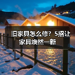 旧家具怎么修?5招让家具焕然一新(图3) 旧家具怎么修?5招让家具焕然一新(图3)