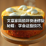 文章家具损坏快速修复秘籍：学会这些技巧，让家居焕新如初（图1）
