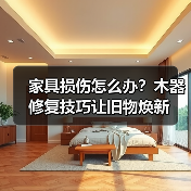 家具损伤怎么办?木器修复技巧让旧物焕新(图2) 家具损伤怎么办?木器修复技巧让旧物焕新(图2)