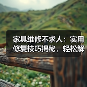 家具维修不求人：实用修复技巧揭秘，轻松解决常见问题（图3）