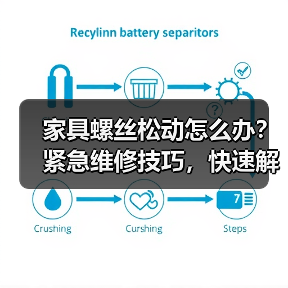 家具螺丝松动怎么办？紧急维修技巧，快速解决不踩坑！（图3）