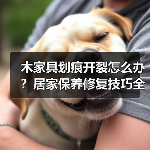 木家具划痕开裂怎么办？居家保养修复技巧全解析（图1）