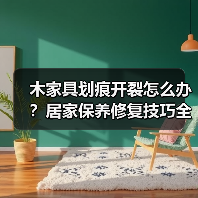 木家具划痕开裂怎么办？居家保养修复技巧全解析（图3）