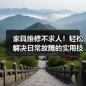 家具维修不求人!轻松解决日常故障的实用技巧(图4) 家具维修不求人!轻松解决日常故障的实用技巧(图4)