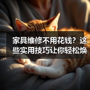 家具维修不用花钱?这些实用技巧让你轻松焕新家(图3) 家具维修不用花钱?这些实用技巧让你轻松焕新家(图3)