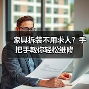 家具拆装不用求人?手把手教你轻松维修(图4) 家具拆装不用求人?手把手教你轻松维修(图4)