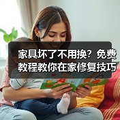 家具坏了不用换?免费教程教你在家修复技巧!(图1) 家具坏了不用换?免费教程教你在家修复技巧!(图1)