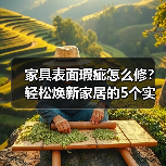 家具表面瑕疵怎么修?轻松焕新家居的5个实用方法(图2) 家具表面瑕疵怎么修?轻松焕新家居的5个实用方法(图2)