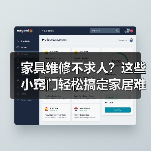 家具维修不求人?这些小窍门轻松搞定家居难题(图3) 家具维修不求人?这些小窍门轻松搞定家居难题(图3)