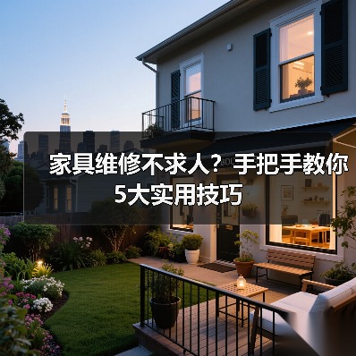 家具维修不求人?手把手教你5大实用技巧(图3) 家具维修不求人?手把手教你5大实用技巧(图3)